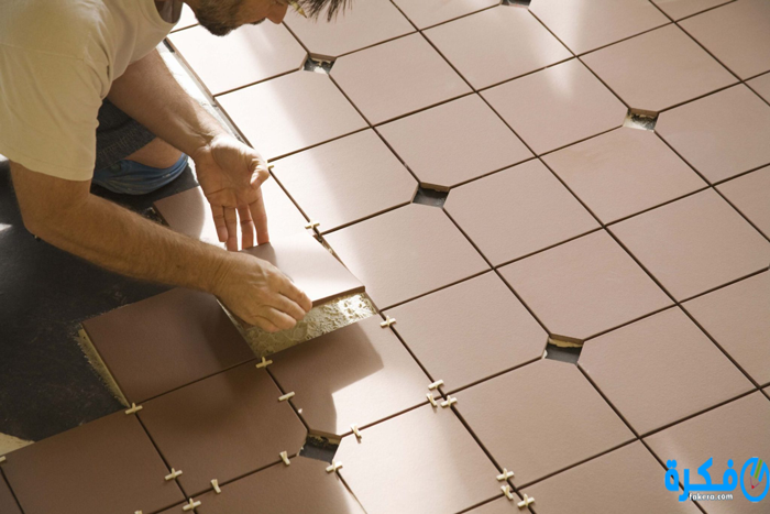 تفسير حلم السيراميك في المنام 1 Installing Ceramic Floor Tile 86464768 56a4a0555f9b58b7d0d7e391