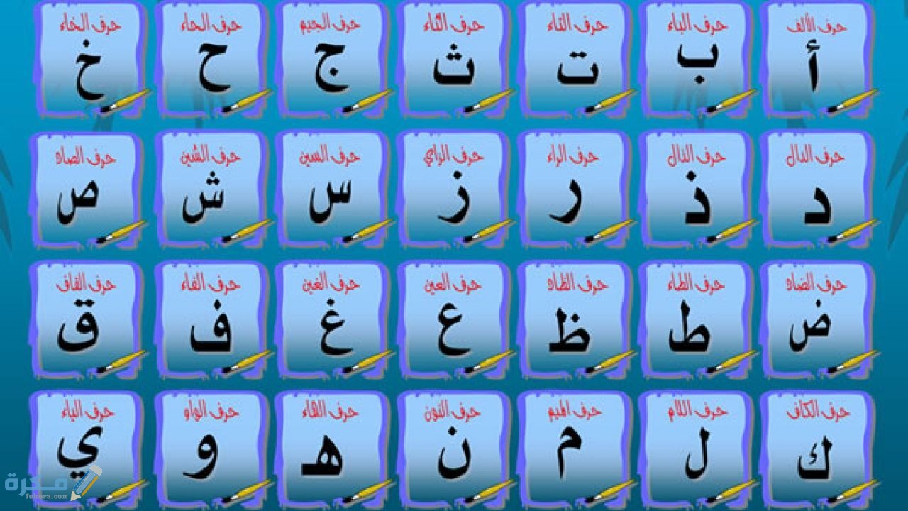 تعلم الحروف الهجائية تعلم الحروف الهجائية