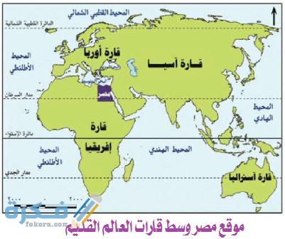 خريطة موقع مصر بالنسبة للعالم 1 اهمية موقع مصر الجغرافي للعالم