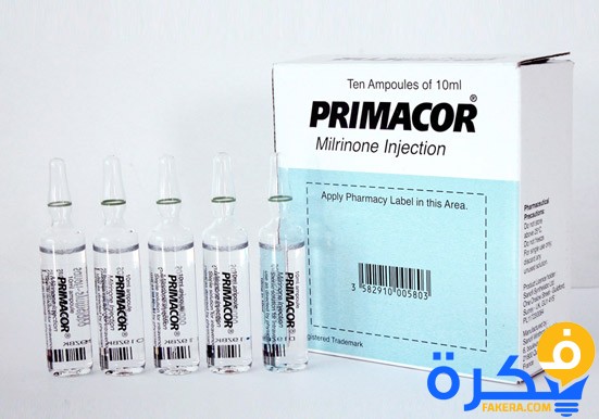 نشرة دواء بريماكور Primacor لعلاج فشل القلب الحاد 1 8db7fa834e48e8bcbe881728780ad7c0fd7e1538f82865241e007b848f6fadda