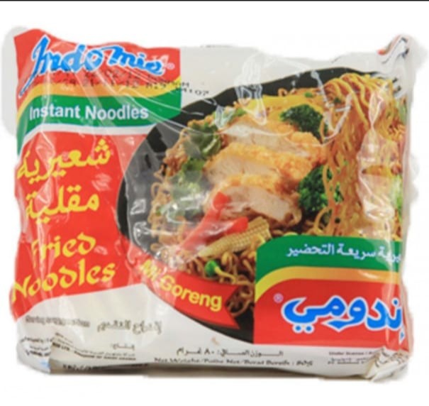 السعرات الحرارية في الاندومي
