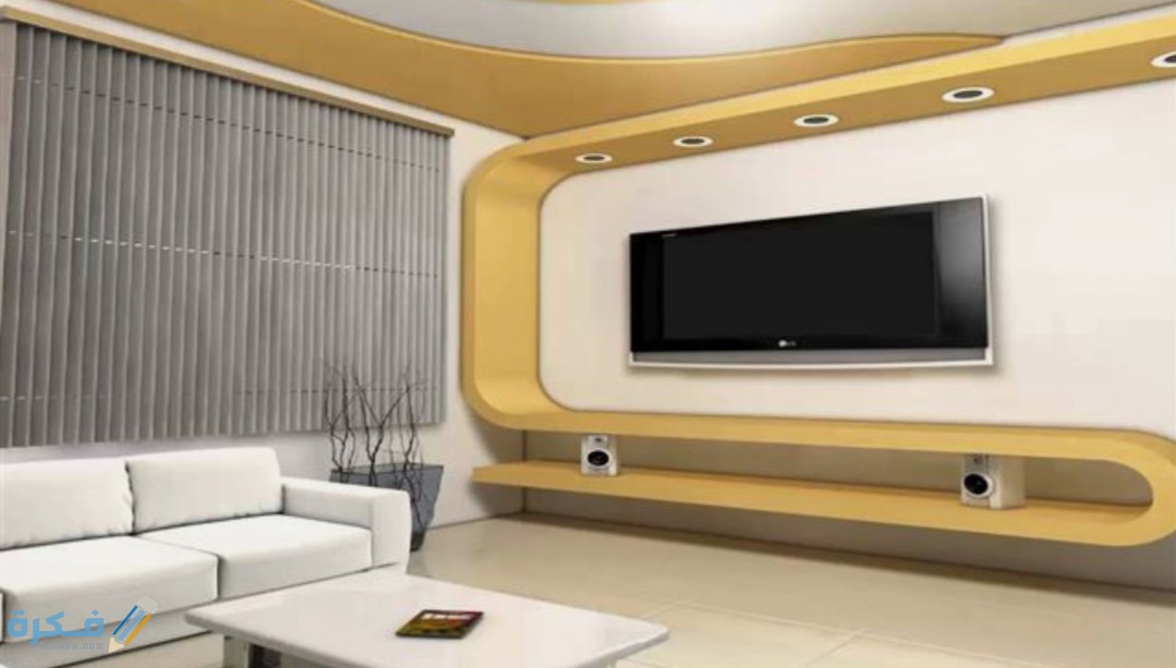 صور جبس بورد تلفزيون 2021 ديكورات جبس بورد موقع فكرة