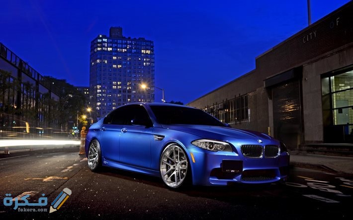 صور خلفيات كمبيوتر سيارات 2025 1 thumb2 bmw m5 street f10 night sedans
