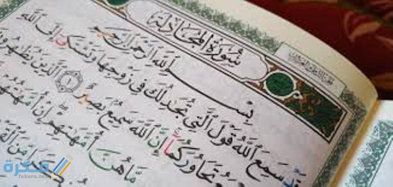 قد سمع الله قول التي تجادلك في زوجها سبب النزول شرح 1 1