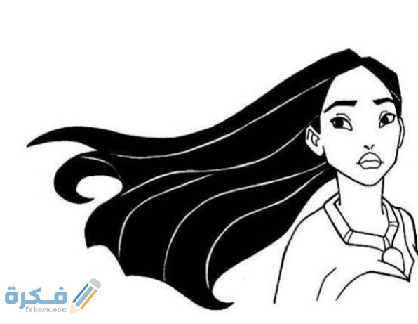 كيفية رسم اميرات ديزني بالخطوات موقع فكرة