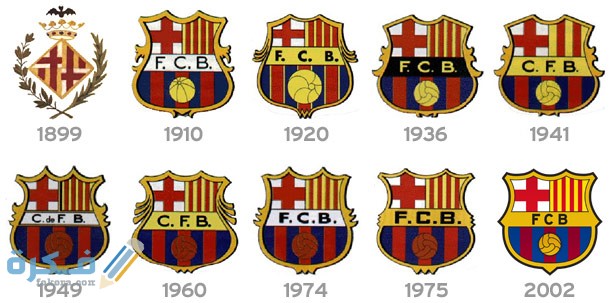 قصة شعار برشلونة