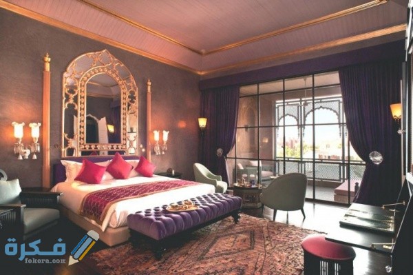 ألوان دهانات غرف نوم رومانسية