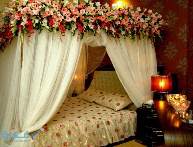 افكار لتزيين غرف النوم رومانسية