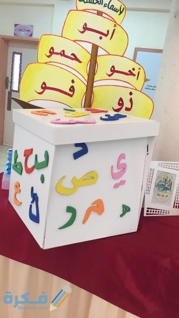 الاعمال الفنية للاطفال اليوم العالمي للغة العربية
