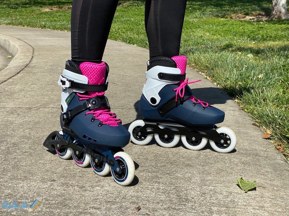 حذاء التزلج المضمنة المضيئة للأطفال المبتدئين