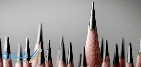 كيف يصنع قلم الرصاص