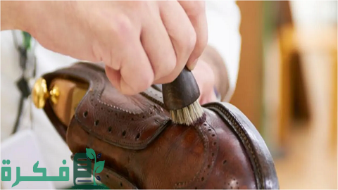 تنظيف أحذية الجلد الطبيعي