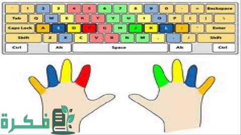 تعلم الكتابة على لوحة المفاتيح بالأصابع العشرة دون النظر
