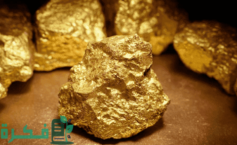 أنواع الصخور التي تحتوي على ذهب