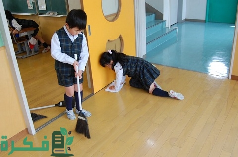 بحث عن نظافة المدرسة