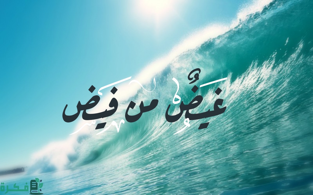 ما معنى غيض من فيض 1 ما معنى غيض من فيض