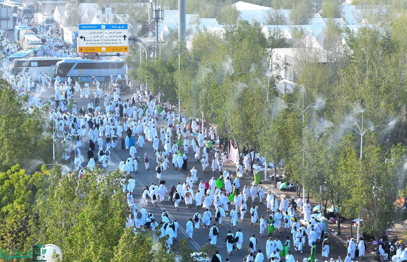 "بث مباشر من جبل عرفات".. الحجاج يتوافدون إلى صعيد عرفات لأداء ركن الحج الأعظم 2 ضيوف الرحمن يتوافدون إلى صعيد عرفات لأداء ركن الحج الأعظم