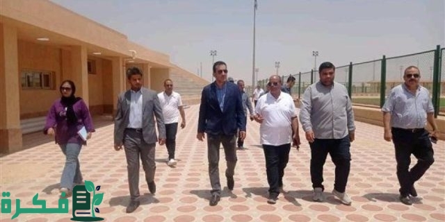 جهاز العاشر من رمضان يتفقد نادي المحور الشرقي على مساحة 17 فدانا استعداداً لتشغيله جهاز العاشر من رمضان يتفقد نادي المحور الشرقي على مساحة 17 فدانا استعداداً لتشغيله