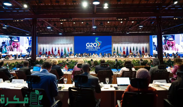 من "وزاري G20".. "الإبراهيم" ينوّه بإعلان ولي العهد عن تأسيس "منظمة عالمية للمياه" من "وزاري G20".. "الإبراهيم" ينوّه بإعلان ولي العهد عن تأسيس "منظمة عالمية للمياه"