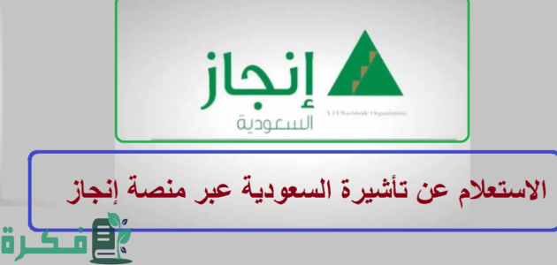 منصة إنجاز تطلق خدمات التأشيرات الإلكترونية المبتكرة للأفراد والمنظمات 1 خدمات التأشيرات الإلكترونية إنجاز