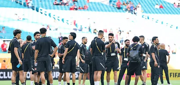 الأهلي يستعد لمواجهة بالميراس بلقطات حصرية من أول مران
