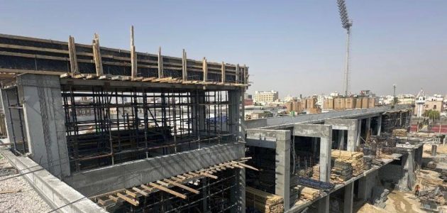 القادسية يحقق تقدمًا ملحوظًا في مشروع مبنى الأداء العالي بنسبة إنجاز 80% 1 القادسية يحقق تقدمًا ملحوظًا في مشروع مبنى الأداء العالي بنسبة إنجاز 80%