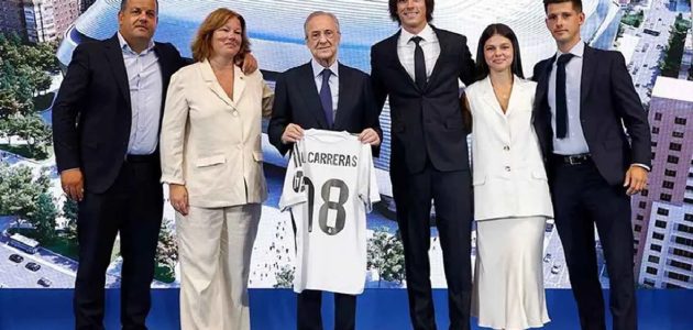 دموع كاريراس في عودته إلى ريال مدريد تثير مشاعر الجماهير 1 دموع كاريراس في عودته إلى ريال مدريد تثير مشاعر الجماهير