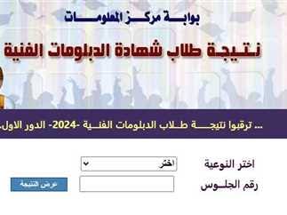 «لن تصدق».. نتيجة الدبلومات الفنية 2025 ظهرت الآن بالاسم ورقم الجلوس! اكتشفها من بوابة التعليم الفني!