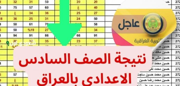 «نتائج السادس الإعدادي 2025» هل تبحث عن طريقة سهلة لتنزيلها بصيغة PDF لكل المحافظات؟ اكتشف الآن من موقع وزارة التربية ونتائجنا!