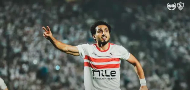 أحمد حمدي يتواجد في مدرجات ملعب السلام لمساندة الزمالك في مواجهة فاركو 1 أحمد حمدي يتواجد في مدرجات ملعب السلام لمساندة الزمالك في مواجهة فاركو