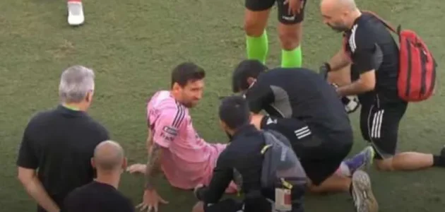 إصابة ميسي تثير القلق في مباراة إنتر ميامي ونيكاكسا بكأس الدوريات 1 إصابة ميسي تثير القلق في مباراة إنتر ميامي ونيكاكسا بكأس الدوريات