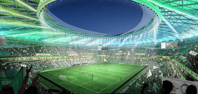 استاد أرامكو بالخبر يواصل تقدمه نحو الاكتمال لاستضافة كأس العالم 2034 مع صور حصرية 1 استاد أرامكو بالخبر يواصل تقدمه نحو الاكتمال لاستضافة كأس العالم 2034 مع صور حصرية