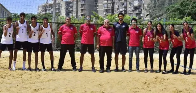 بعثة منتخب مصر لكرة الطائرة الشاطئية للناشئين والناشئات تتوجه إلى نيجيريا للمشاركة في البطولة الدولية 1 بعثة منتخب مصر لكرة الطائرة الشاطئية للناشئين والناشئات تتوجه إلى نيجيريا للمشاركة في البطولة الدولية