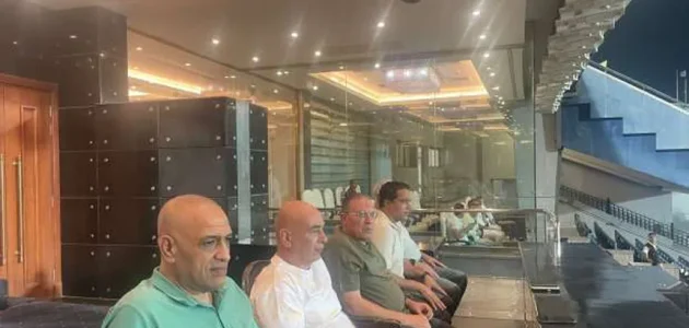 جهاز منتخب مصر يتابع مباراة البنك الأهلي وغزل المحلة في الدوري 1 جهاز منتخب مصر يتابع مباراة البنك الأهلي وغزل المحلة في الدوري