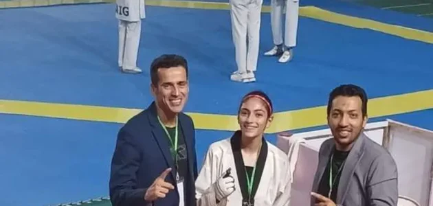 حنين ربيع تتألق في نيجيريا وتحقق ذهبية أفريقيا للتايكوندو ضمن المشروع القومي 1 حنين ربيع تتألق في نيجيريا وتحقق ذهبية أفريقيا للتايكوندو ضمن المشروع القومي