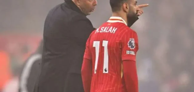 سلوت يكشف عن بديل محمد صلاح في ليفربول بعد غيابه عن 6 مباريات 1 سلوت يكشف عن بديل محمد صلاح في ليفربول بعد غيابه عن 6 مباريات