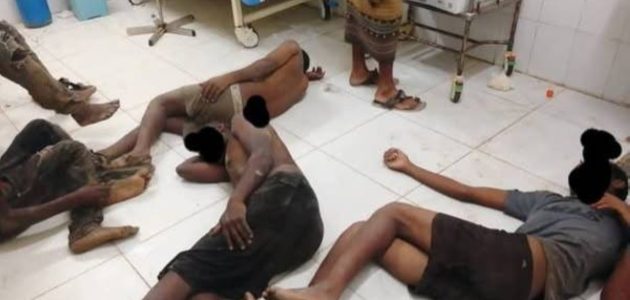 غرق قارب يحمل 150 مهاجراً قبالة أبين والسلطات اليمنية تستخرج 54 جثة أفريقية 1 غرق قارب يحمل 150 مهاجراً قبالة أبين والسلطات اليمنية تستخرج 54 جثة أفريقية