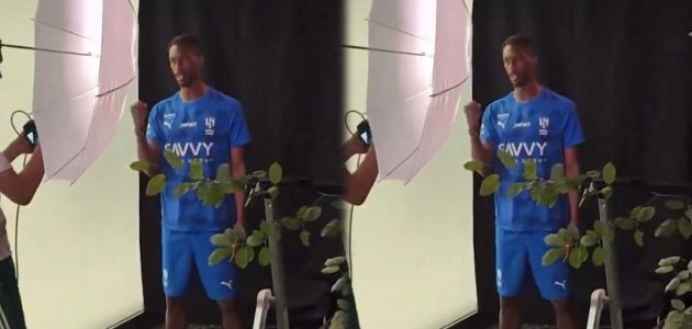 لاجامي يكشف عن كواليس تصويره مع كنو في طقم الهلال 1 لاجامي يكشف عن كواليس تصويره مع كنو في طقم الهلال