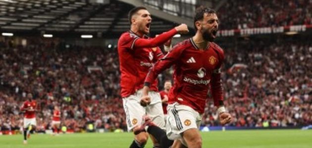 مانشستر يونايتد يحقق انتصاره الأول في الدوري الإنجليزي 1 مانشستر يونايتد يحقق انتصاره الأول في الدوري الإنجليزي