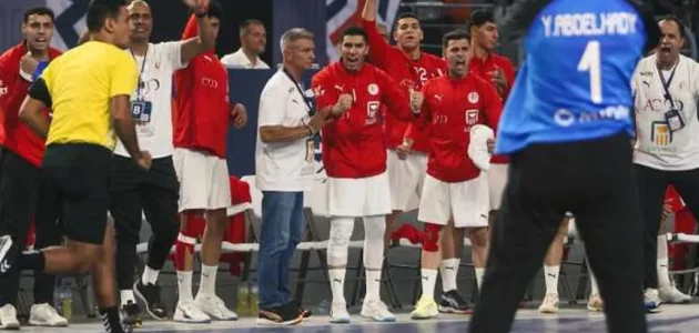 منتخب مصر يتفوق على إسبانيا في الشوط الأول ببطولة العالم لكرة اليد للناشئين 1 منتخب مصر يتفوق على إسبانيا في الشوط الأول ببطولة العالم لكرة اليد للناشئين