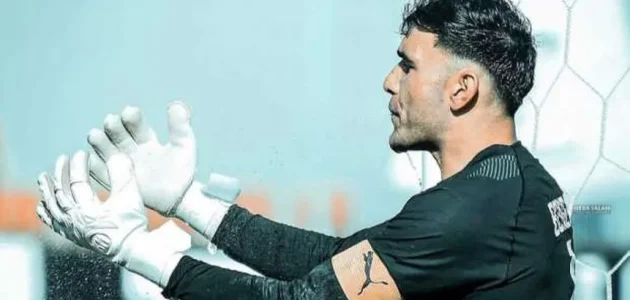 منتخب مصر يودع حارس وادي دجلة محمد أبو النجا في مشهد مؤثر 1 منتخب مصر يودع حارس وادي دجلة محمد أبو النجا في مشهد مؤثر