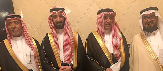 القحطاني يحتفل بزواج حسن في أجواء استثنائية تجذب الأنظار