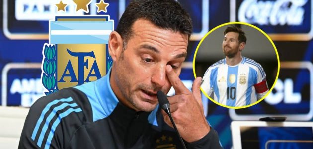 مدرب الأرجنتين يذرف الدموع تأثراً بميسي مع اقتراب النهاية 1 مدرب الأرجنتين يذرف الدموع تأثراً بميسي مع اقتراب النهاية