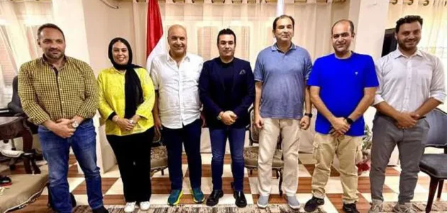 مدير الشباب والرياضة بدمياط يبحث سبل التعاون مع الكانوي والكياك